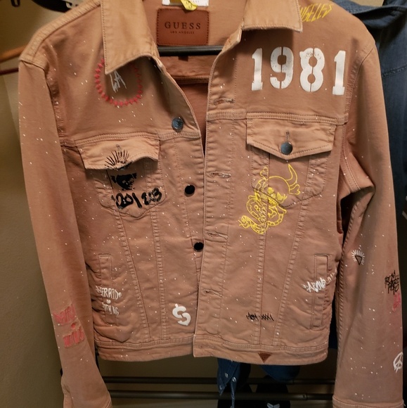 Other - Guess Graffiti Jacket